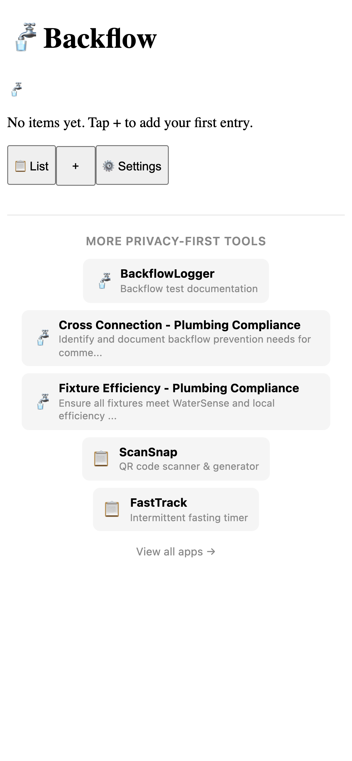 Backflow Manager - Plumbing Compliance Pro feature detail